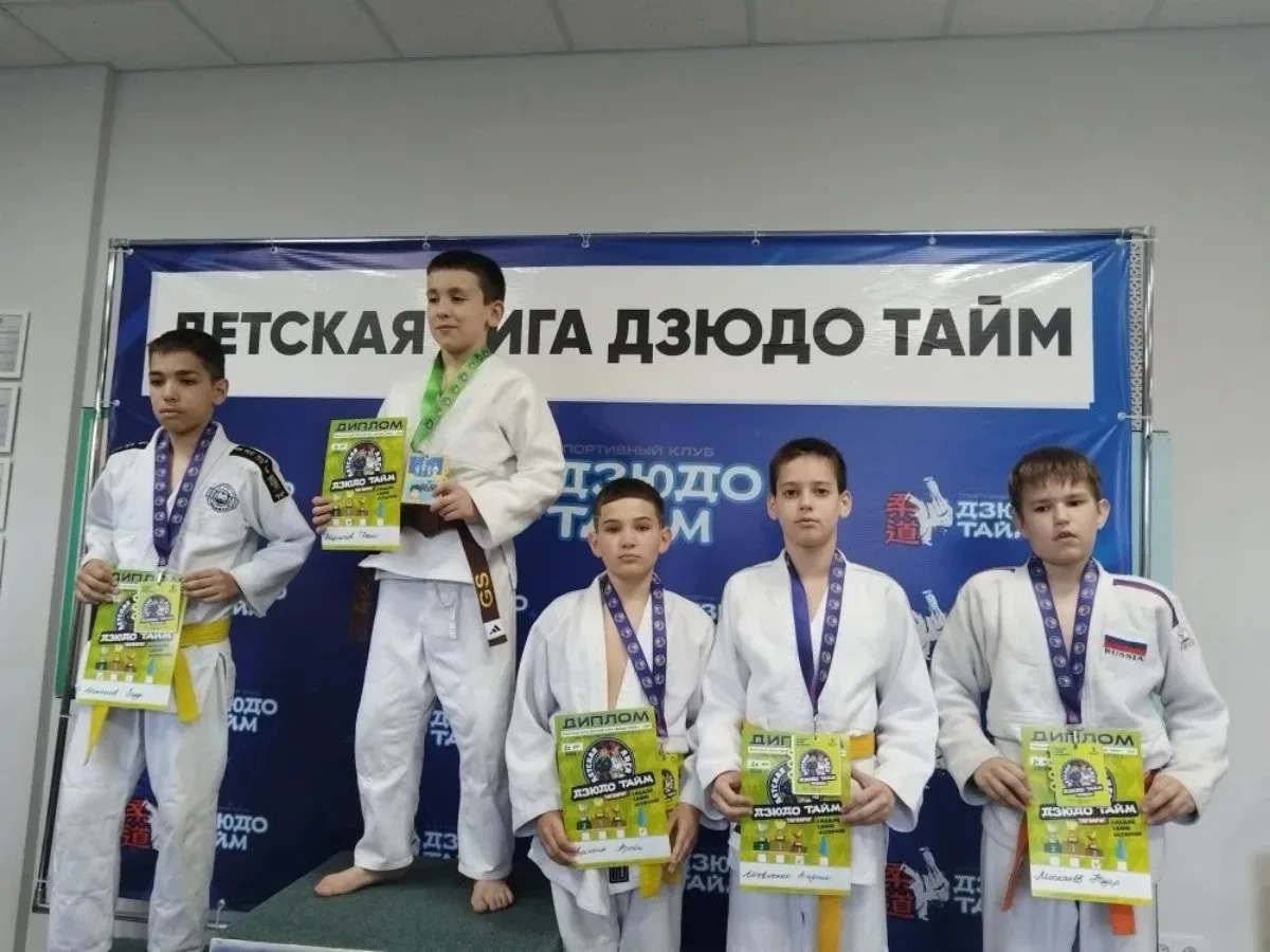 Шахтинские спортсмены стали победителями и призерами детской лиги дзюдо Ростовской области. Соревнов