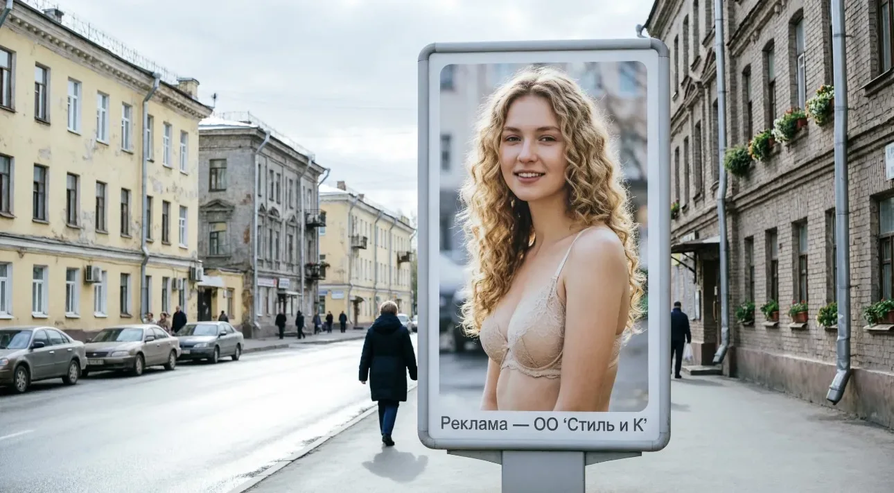 ⚠️ ФАС оценила билборд с девушкой в белье на улице Бакунина в Пензе  Пензенское управление ФАС прове
