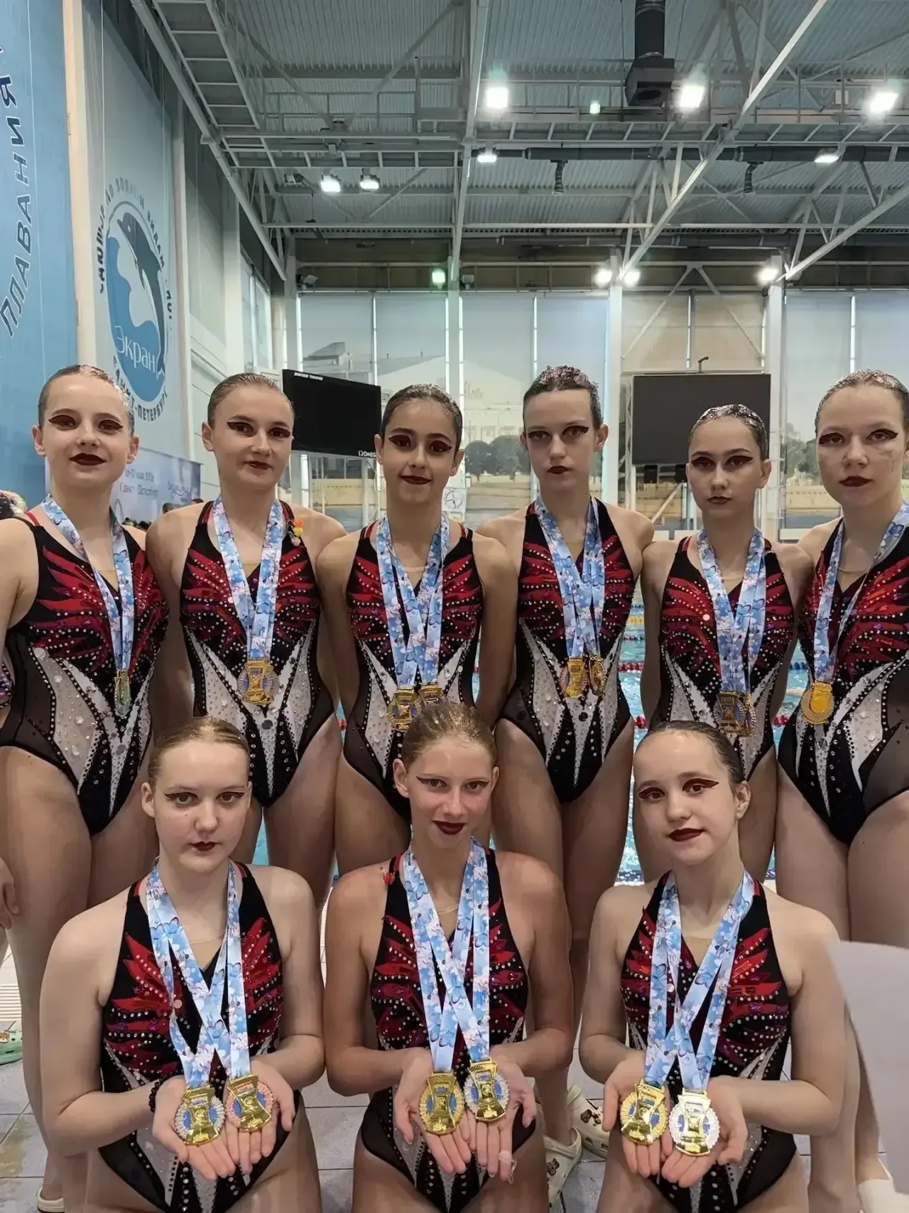 Раменские синхронистки привезли медали с международного турнира🏆    16 и 17 мая в Санкт-Петербурге п