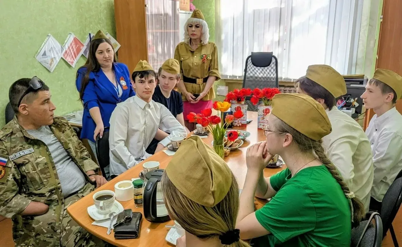 🇷🇺Сотрудники Черемисиновского центра соцпомощи «Содействие» совместно с представителями филиала "Защ