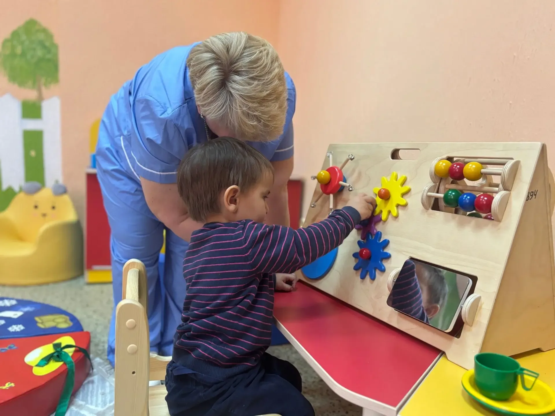 ❤️На базе центра социальной помощи семье и детям «Возрождение» продолжает функционировать группа кра