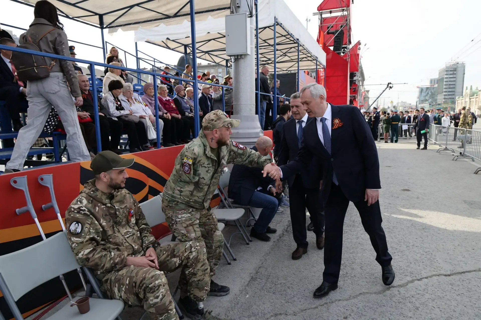 Новосибирская область провела День Победы в атмосфере единства и памяти  Новосибирская область отмет