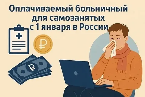 📢 Самозанятые Дагестана смогут получать оплачиваемые больничные: с 2026 года стартует новый эксперим