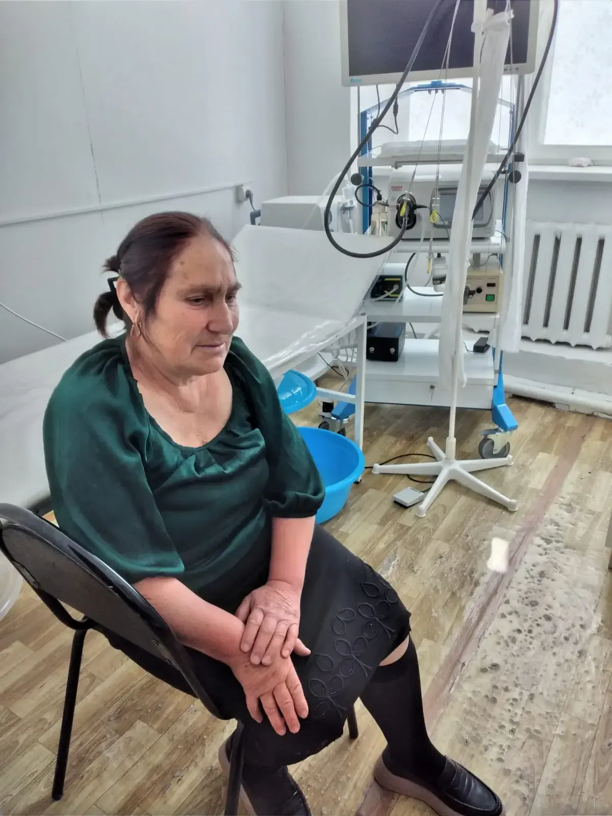 🚐 Мобильная бригада Ахтынского района продолжает заботиться о здоровье старшего поколения  В рамках 