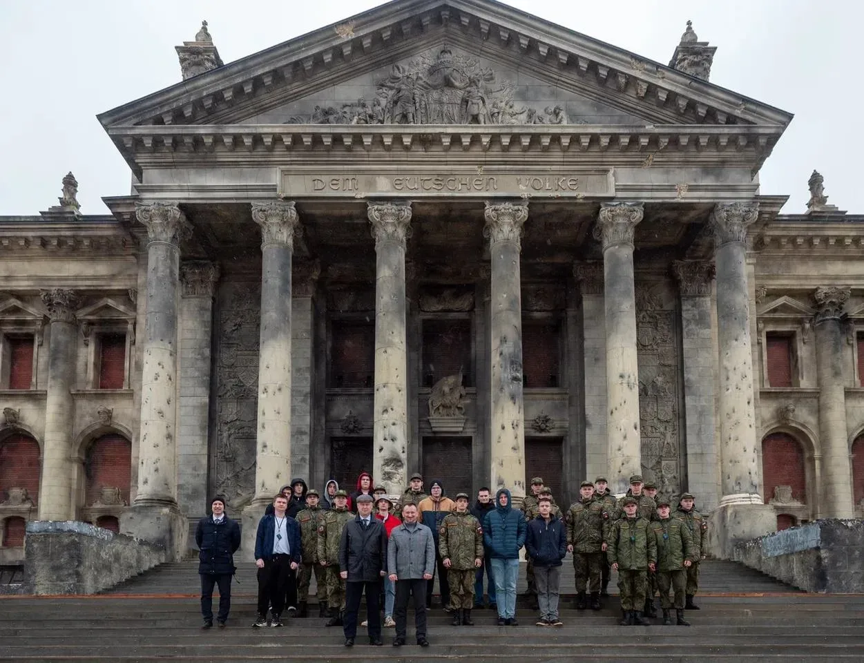 В Кинопарке «Москино» оживает история: патриотическое мероприятие для студентов МАДИ 🎬🇷🇺  Студенты М