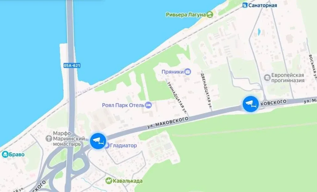 ❗️Во Владивостоке на Маковского на следующей неделе заработают 2 новых камеры, которые будут штрафов