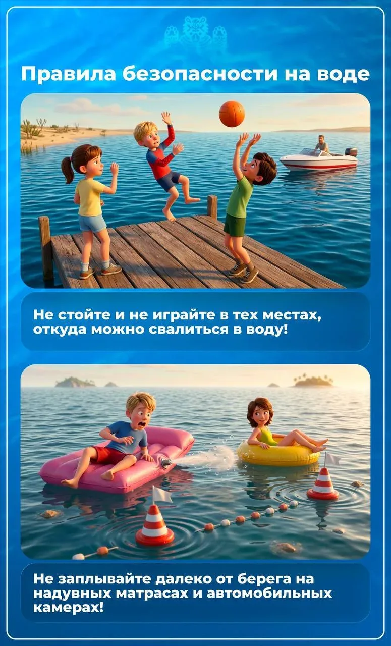 Лето близко: напоминаем о правилах безопасности на воде  С наступлением тепла всё больше людей выбир