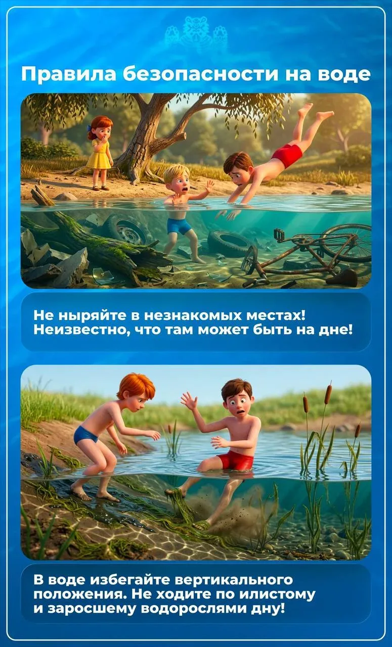Лето близко: напоминаем о правилах безопасности на воде  С наступлением тепла всё больше людей выбир