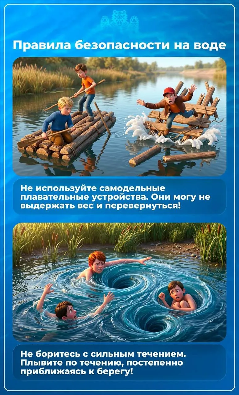 Лето близко: напоминаем о правилах безопасности на воде  С наступлением тепла всё больше людей выбир
