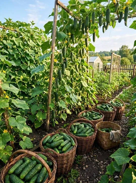 Хватит собирать «пустышки»! Пора собирать урожай! 🥒🔥  Надоели горькие огурцы и болезни на листьях? П