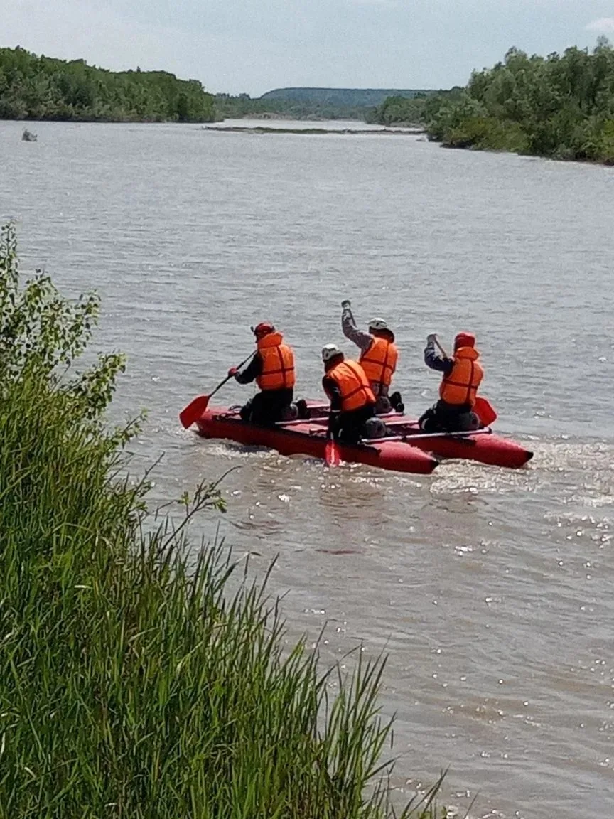 От водопадов до В. Веденеевского продолжаются поиски человека, упавшего в реку на "Белореченских вод