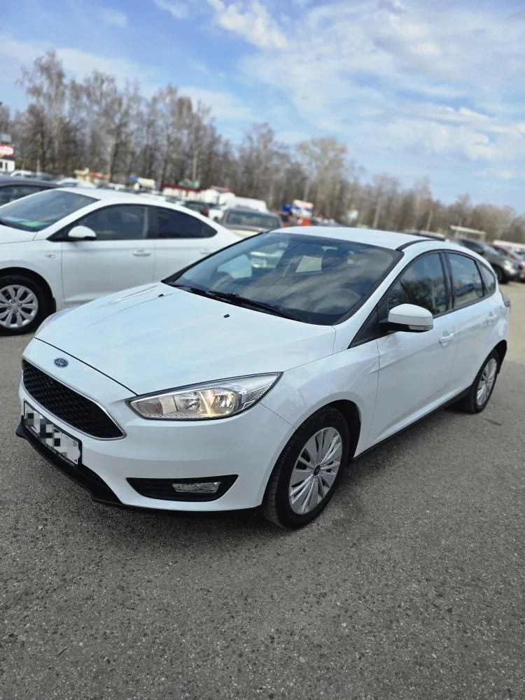 Ford Focus 2018г. ✅️ Без окрасов! ✅️ Два владельца ✅️ Оригинальный пробег. 1.6 л, 125л.с, автоматиче