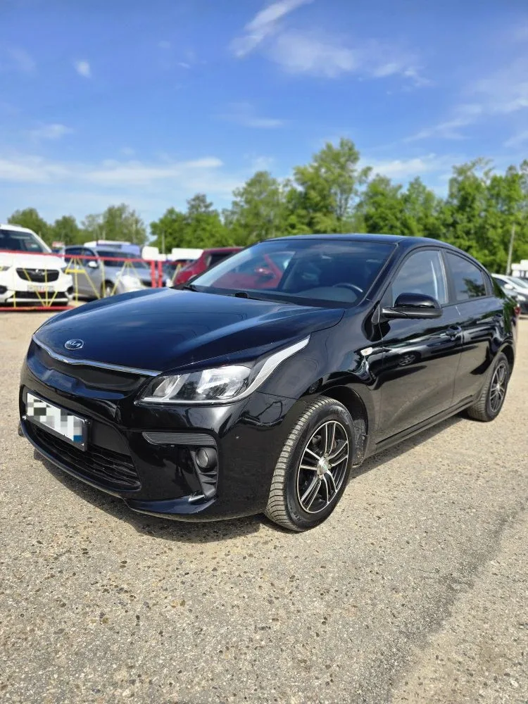 Kia Rio 2018г. АВТОМАТ. ✅️ Два владельца  ✅️ Пробег 90тыс.км  Комплектация: кондиционер, круиз-контр