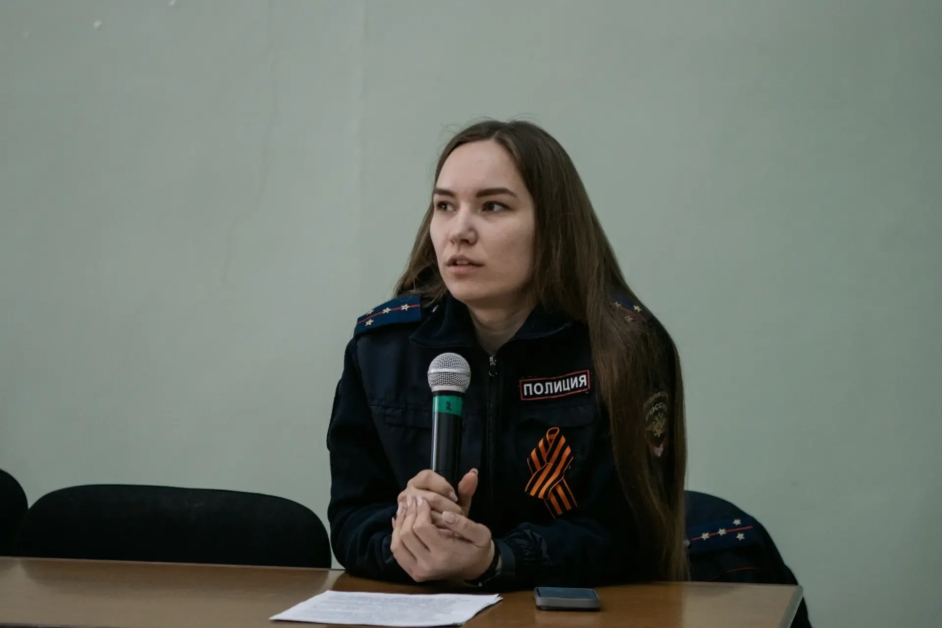 28 апреля в ЕГУ им. И.А. Бунина состоялась встреча с представителями ОМВД России по г. Ельцу: врио н