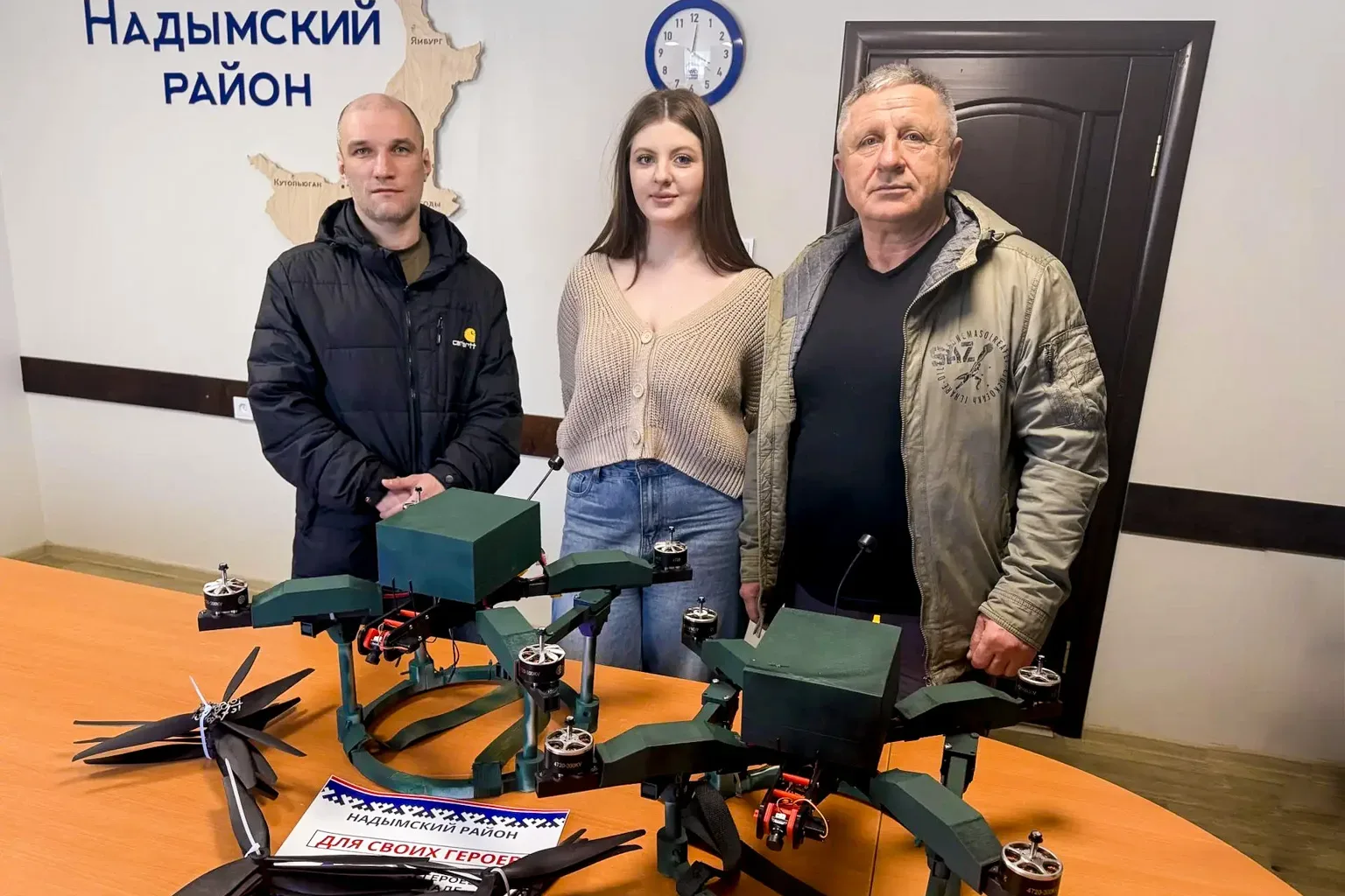 Вместе с надымчанами собрали и отправили на передовую оборудование, необходимое для решения боевых з