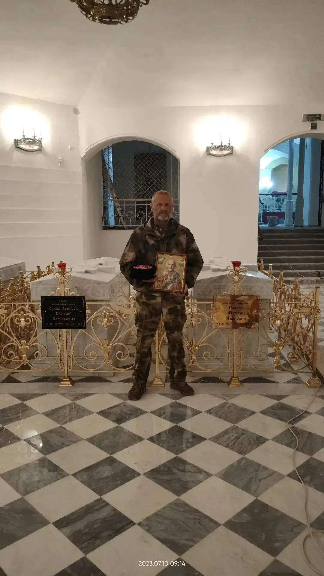 Участник СВО, есаул йошкар-олинского хуторского казачьего общества «Хутор Царевококшайский» Андрей Ф