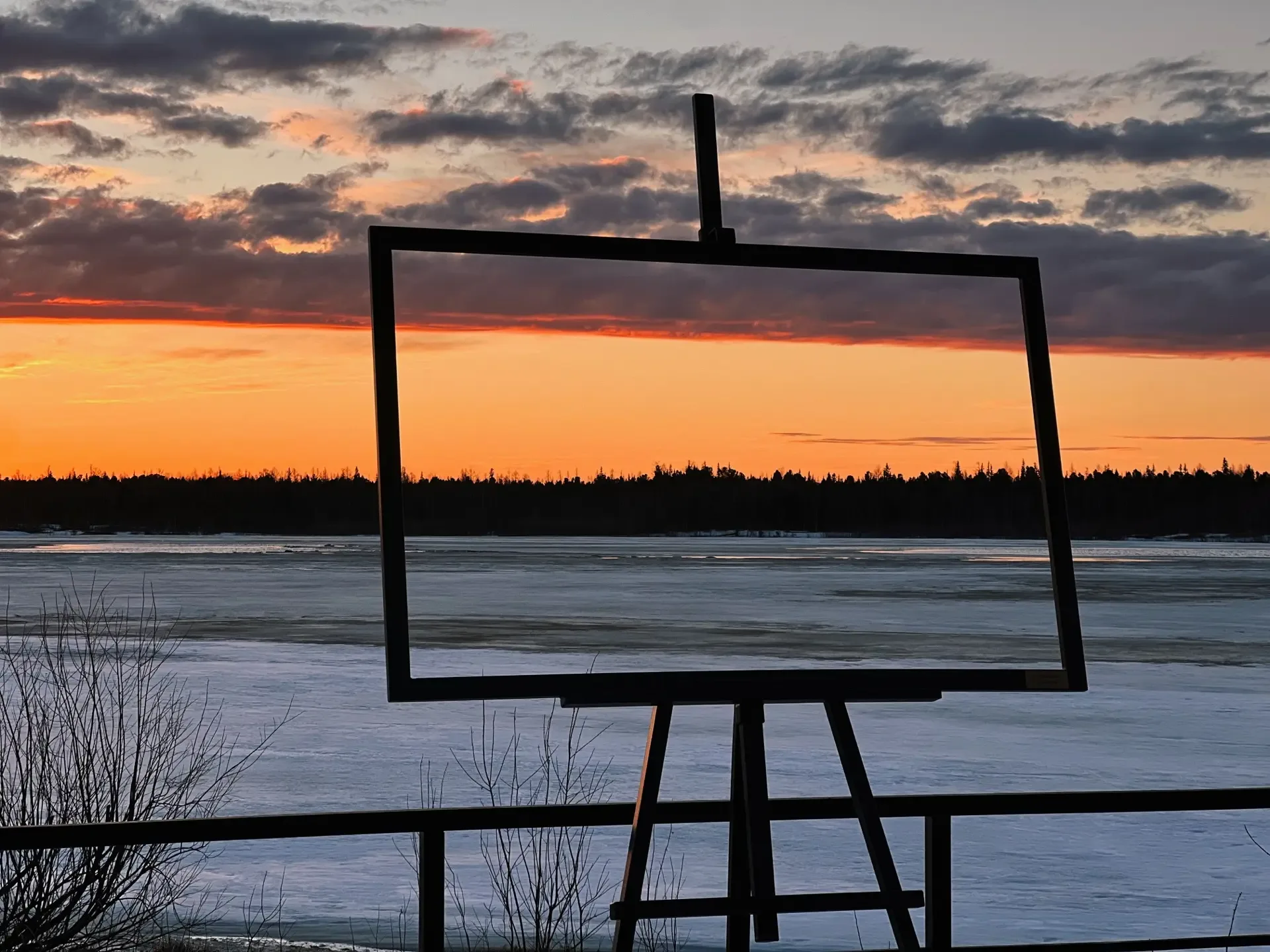 🌅Природа - лучший художник!  🫶🏻Наконец-то начинается любимый сезон всех ямальцев - сезон северных за