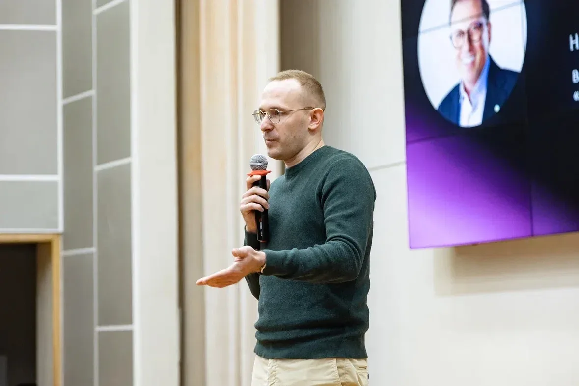 Вице-президент Сбера встретился со студентами в своей альма-матер  🎓 В конгресс-центре МТУСИ состоял