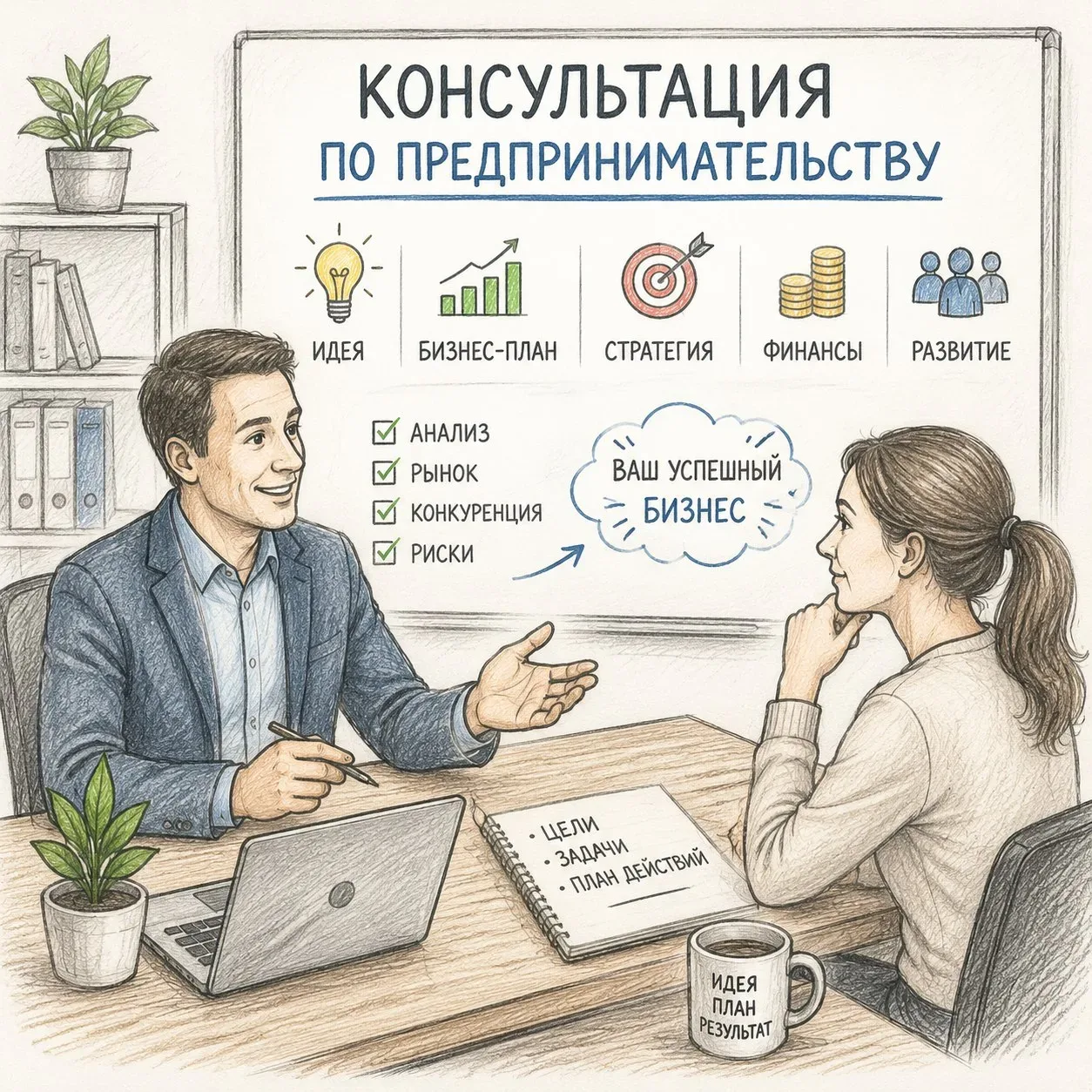 👍 Бесплатные консультации по предпринимательству могут получить студенты Вологодской ГМХА и жители М