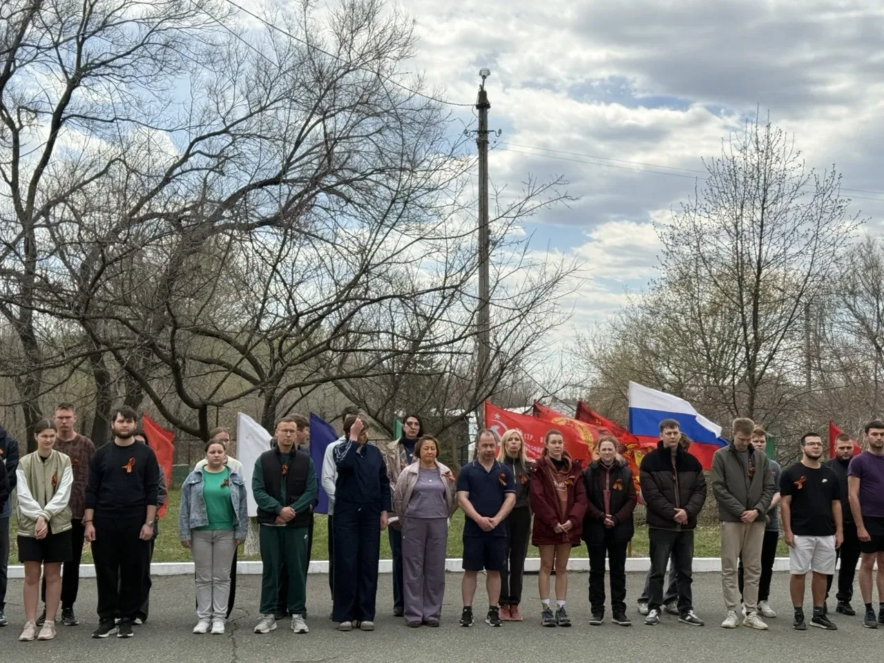 🇷🇺 «Zaбег Победы — 1945» в Приморском ГАТУ! 🏁  В нашем университете прошла Всероссийская спортивно-п