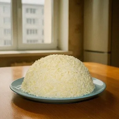 🥗 Салат "Курица под шубой" — королевский вариант любимой классики! 👑 ⠀ Забудьте про скучные слоёные 