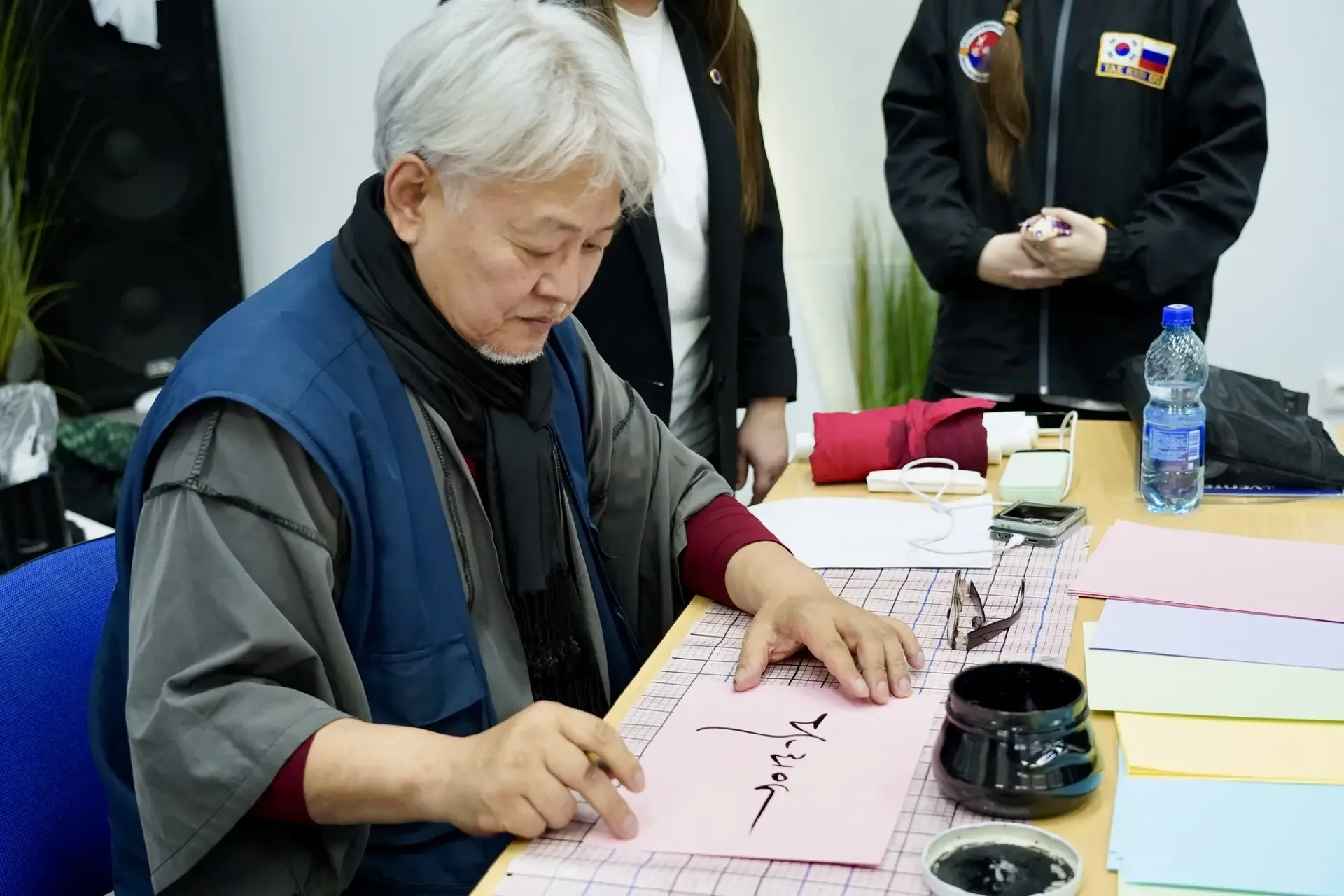 🇰🇷 29 апреля в ММА приезжала Школа корейской культуры и языка в Москве во главе с директором школы М