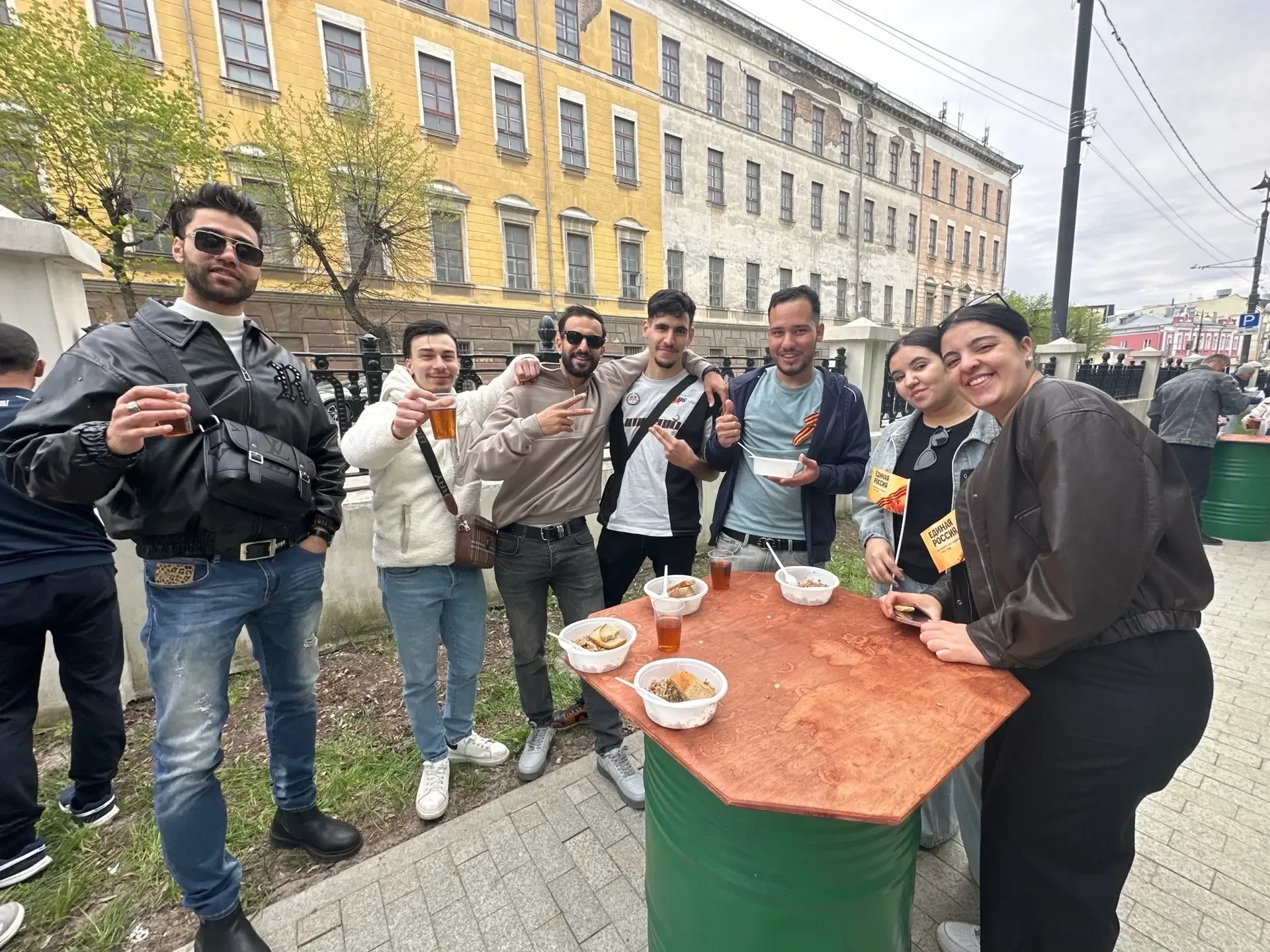 День Победы глазами студентов со всего мира  🕊️ 9 мая иностранные магистранты, студенты и слушатели 