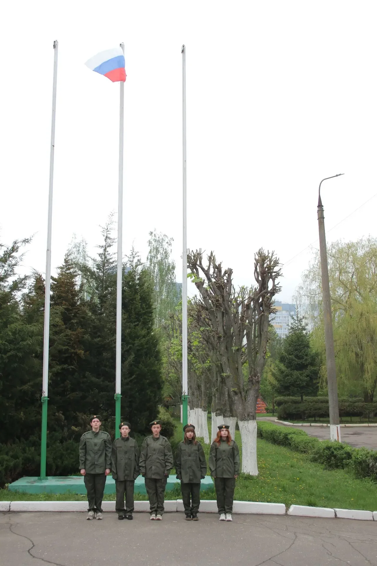 🇷🇺 Сегодня в Орловском ГАУ прошла церемония поднятия Государственного флага Российской Федерации, зн