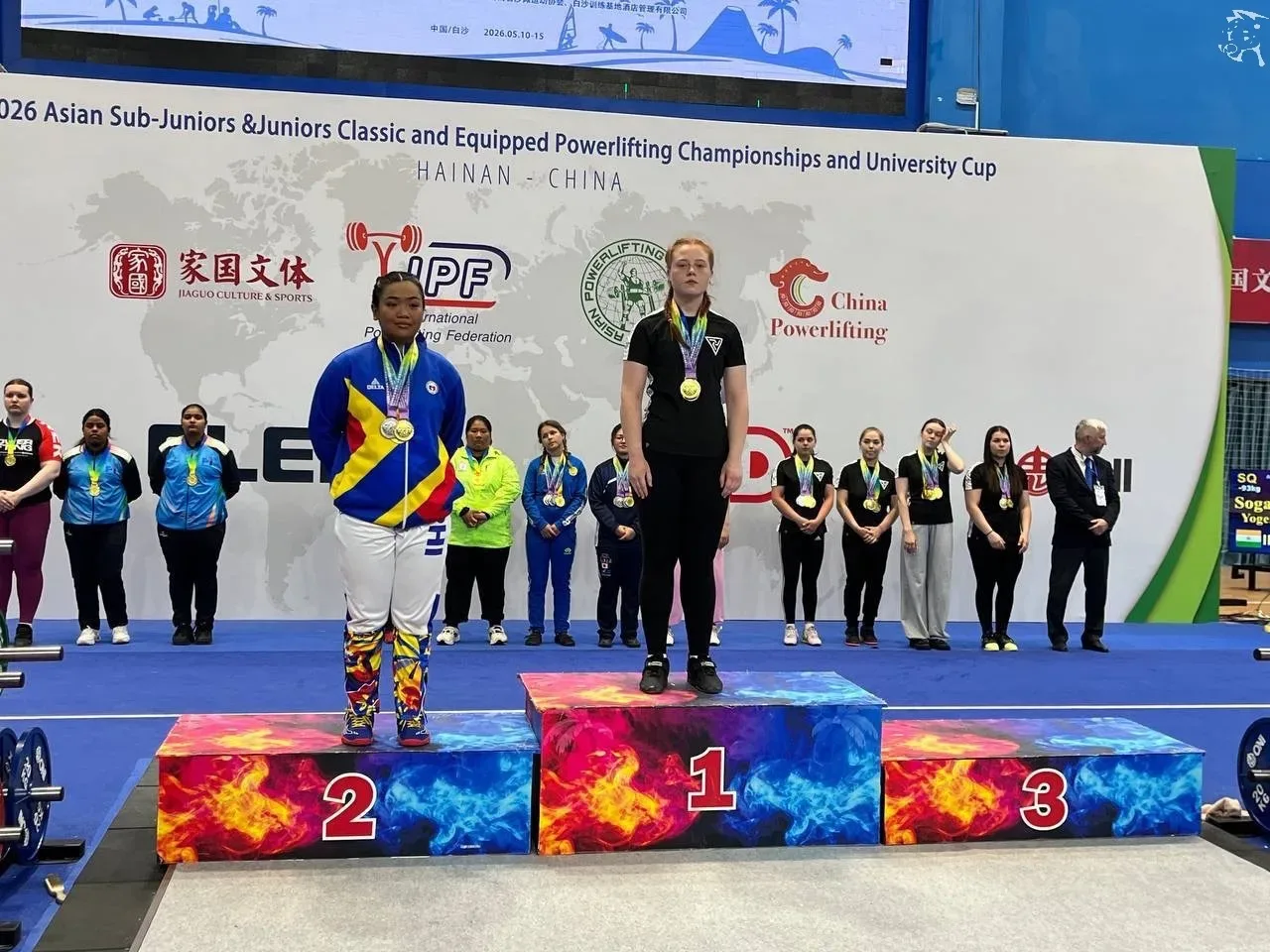 Студентка КГПУ — медалистка первенства Азии по пауэрлифтингу 🏆   В Китае на острове Хайнань в городе
