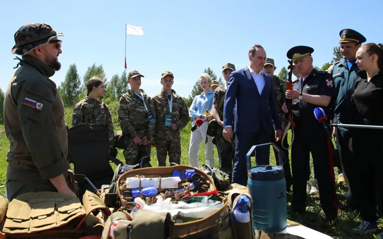 В Мордовии росгвардейцы приняли участие в организации этапа военно-патриотической игры «Зарница 2.0»