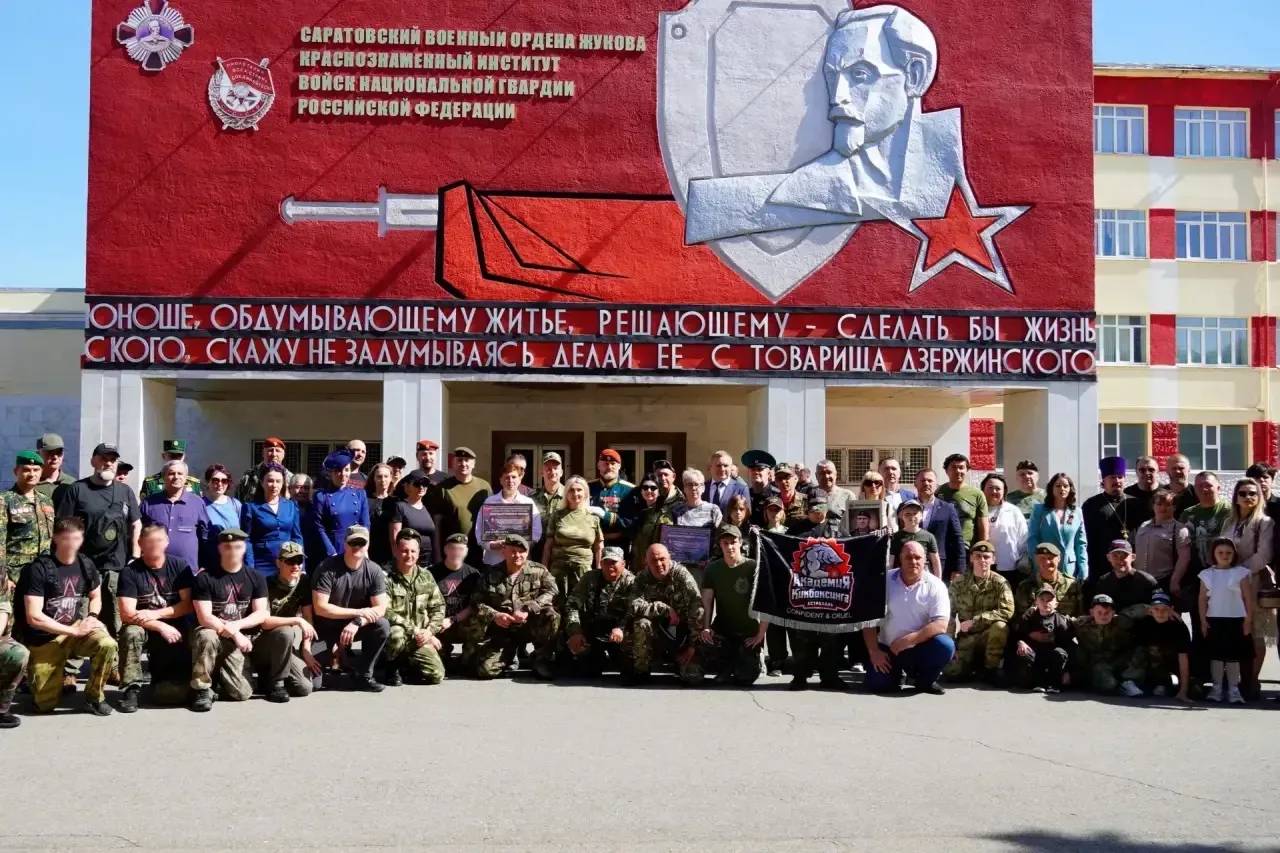 В Саратовском военном институте Росгвардии состоялся «Марш памяти»  🇷🇺В год 10-летия Росгвардии и 21