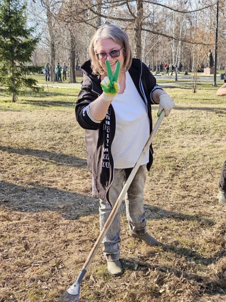 🧹 🌳🌲 Дружный коллектив Министерства здравоохранения Красноярского края присоединился к Всероссийском