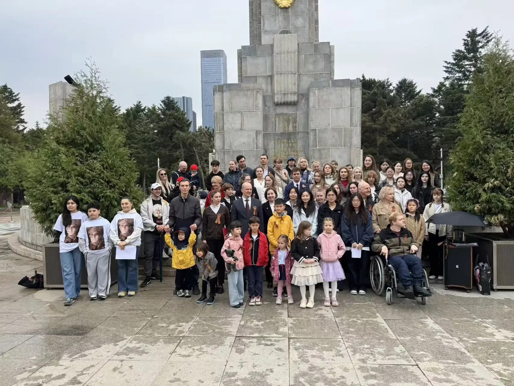 День Победы прошел на Народной площади города Чанчунь (КНР)  🇨🇳 10 мая 2026 года на Народной площади