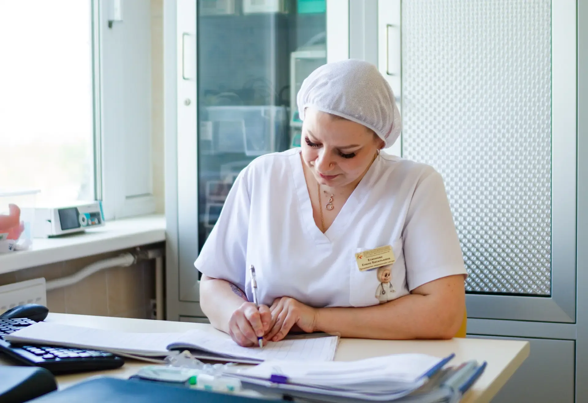 #РДКБвЛицах   🏥Елена Васильевна Есионова, процедурная медсестра отделения детской и сердечно-сосудис