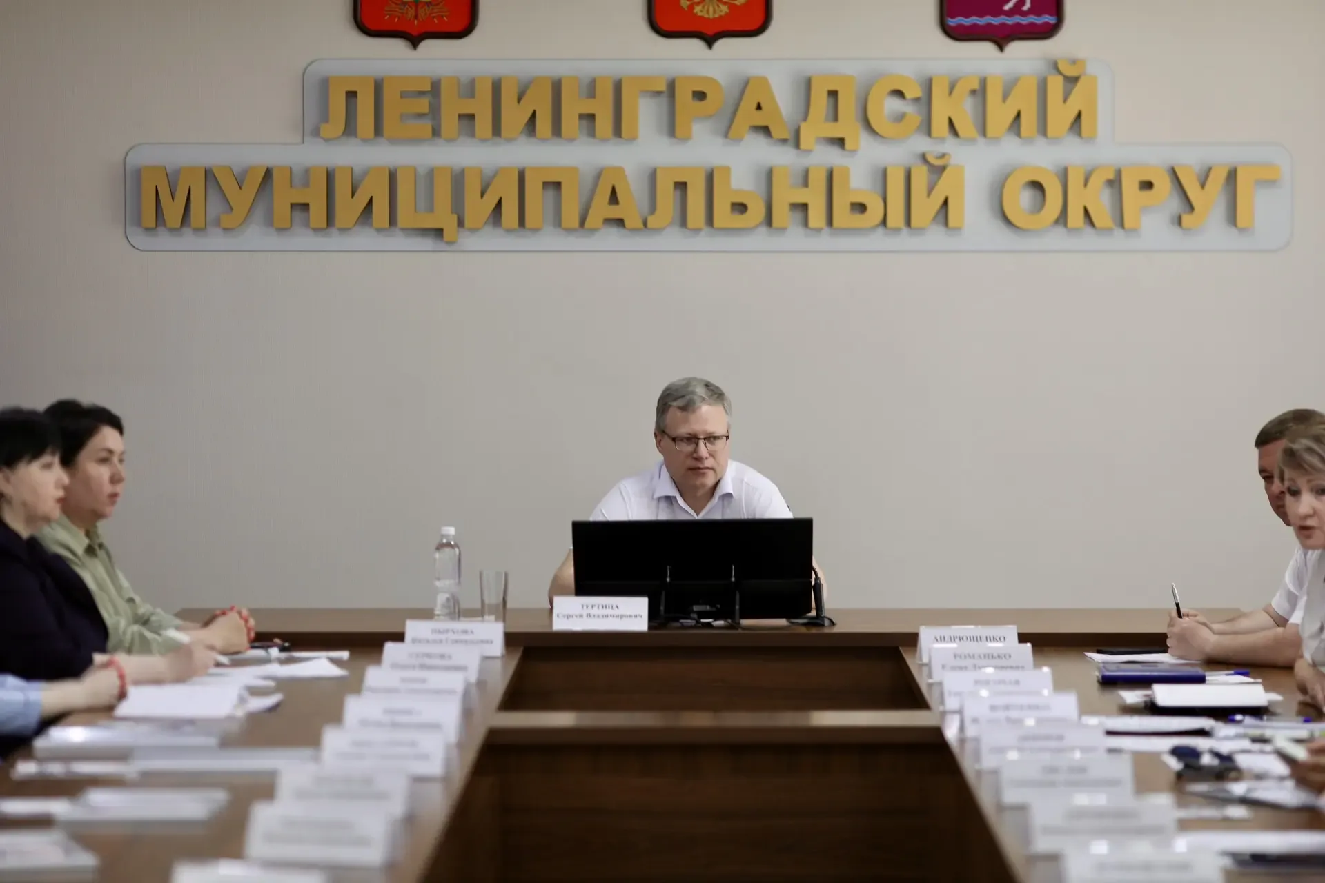 В администрации Ленинградского округа провели Совет по предпринимательству.  Встречу с предпринимате