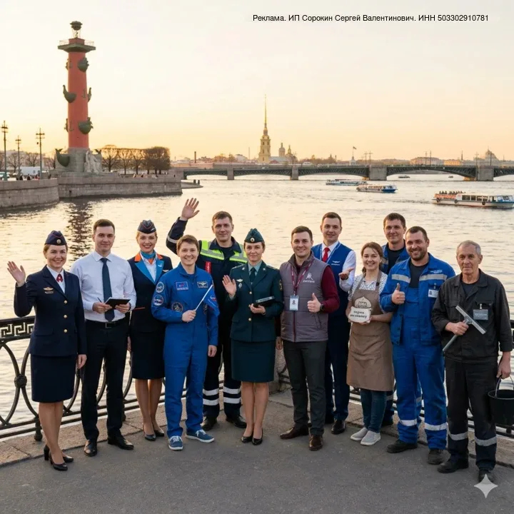 📢 Жители Петербурга назвали самые желанные вакансии 2026, которые чаще всего сохраняли, пересылали д