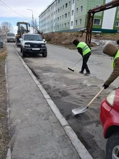 Город день за днем ⁣ 14  мая 2026 года ⁣ Основные усилия подрядных организаций сосредоточены на комп