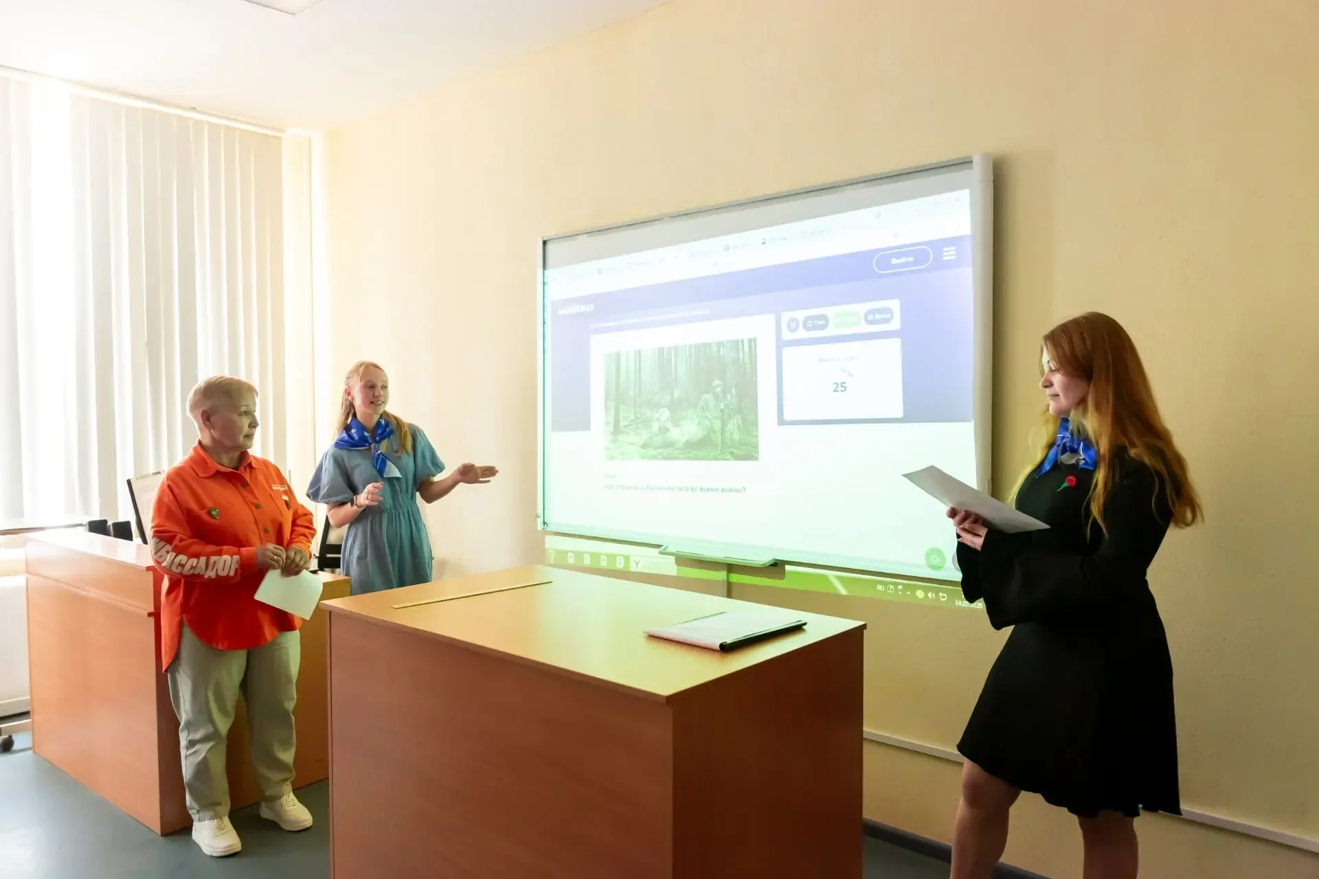 📍 В Акмуллинском университете состоялось ежегодное международное мероприятие «Дорогами войны», приур