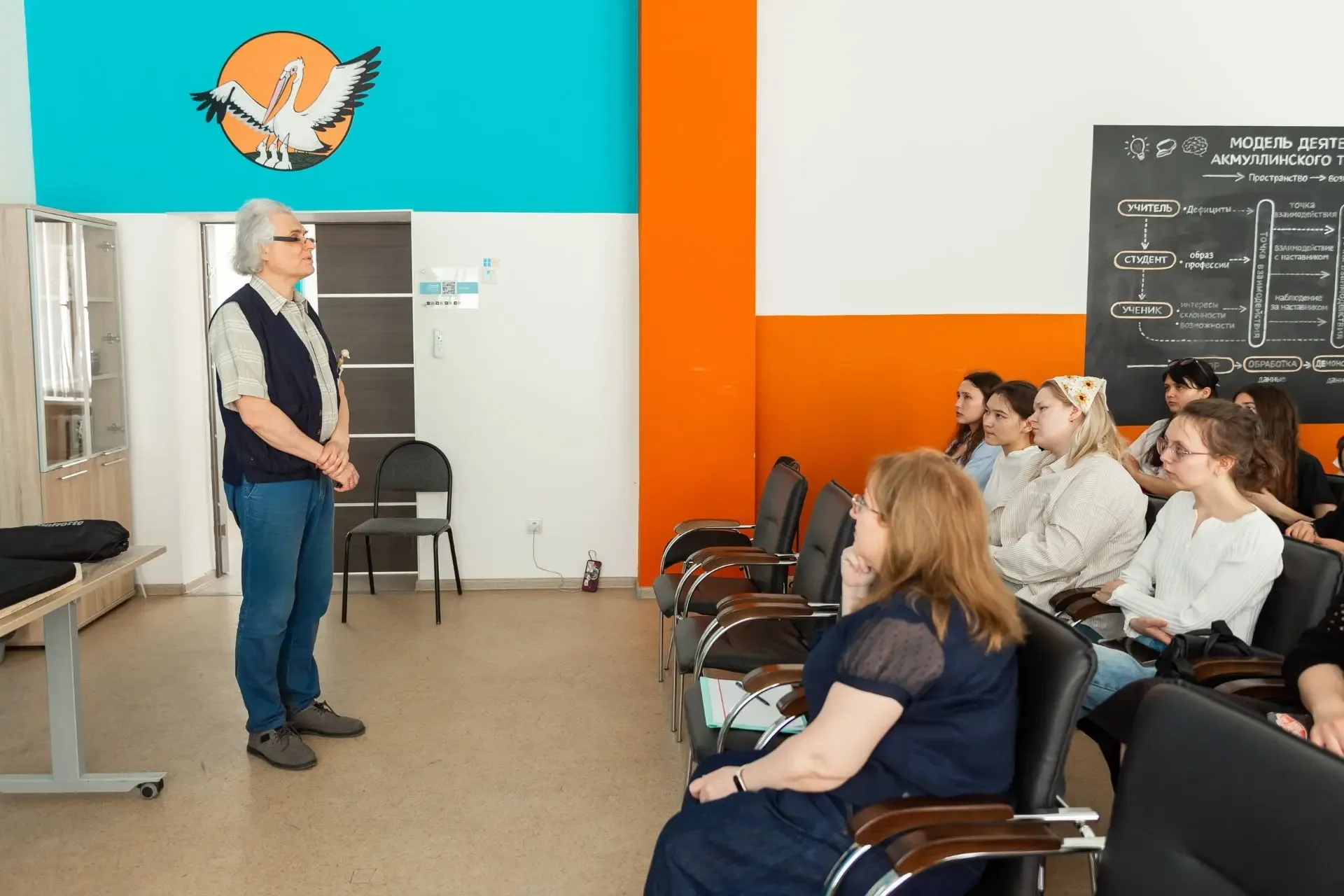 🤩 Студенты Акмуллинского университета побывали на мастер-классе легенд российской анимации  В БГПУ и