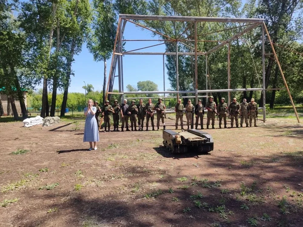 В ОрГМУ провели реконструкцию работы военных медиков в зоне СВО  Сегодня на территории спортивной ба