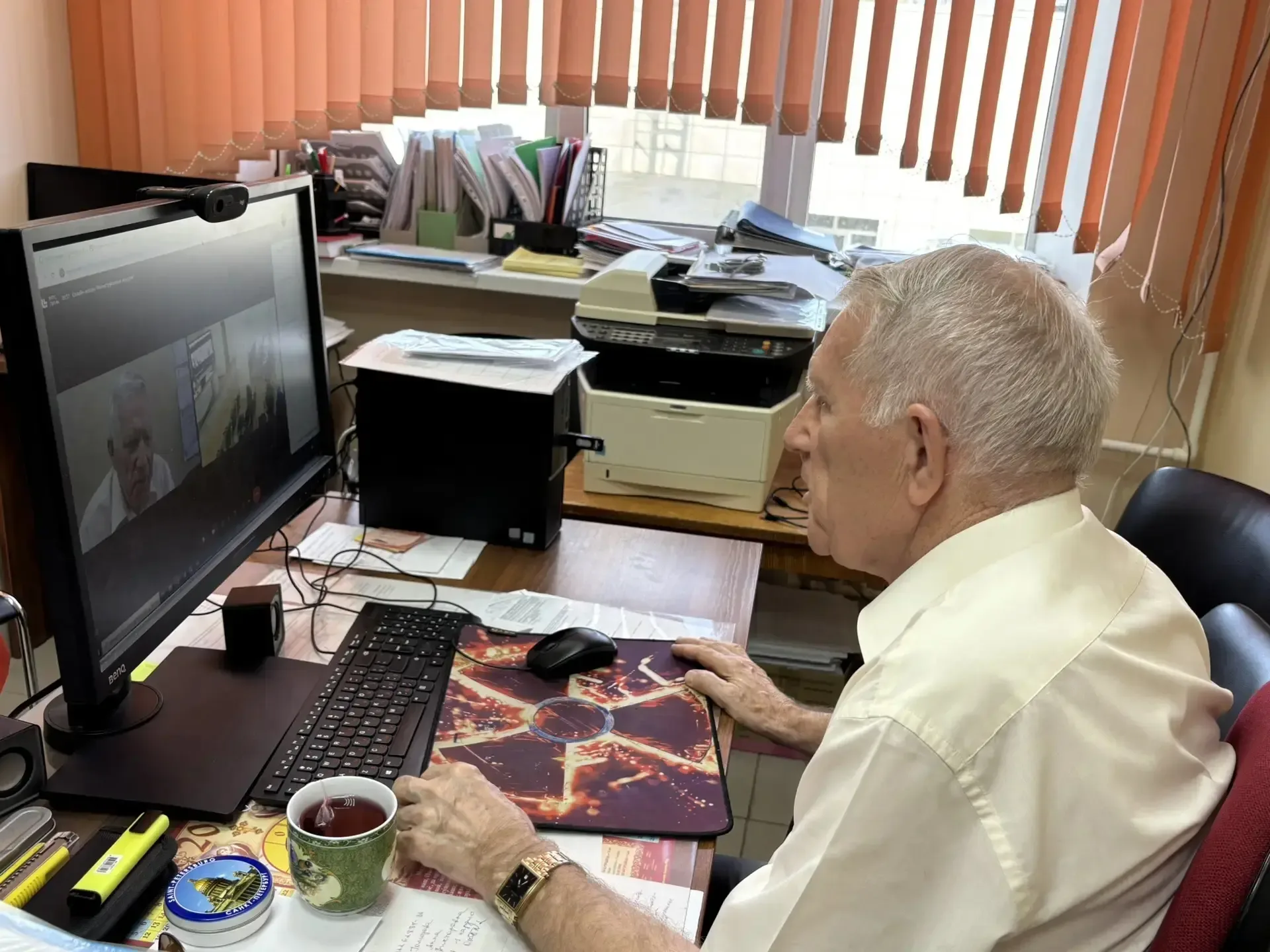 Более 100 студентов из Витебска слушали лекцию профессора из ОрГМУ  20 мая заведующий кафедрой стома