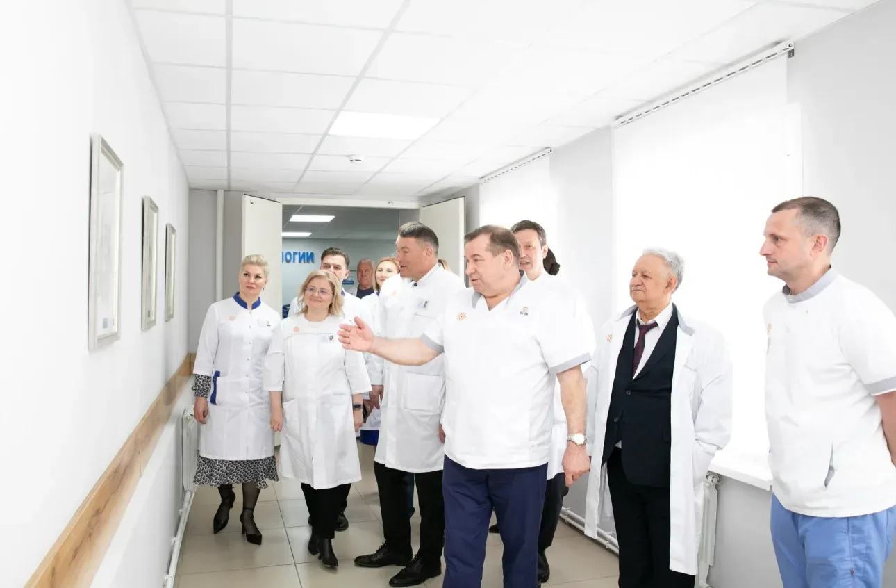 Академик Андрей Каприн высоко оценил уровень работы кафедры онкологии Оренбургского медуниверситета 