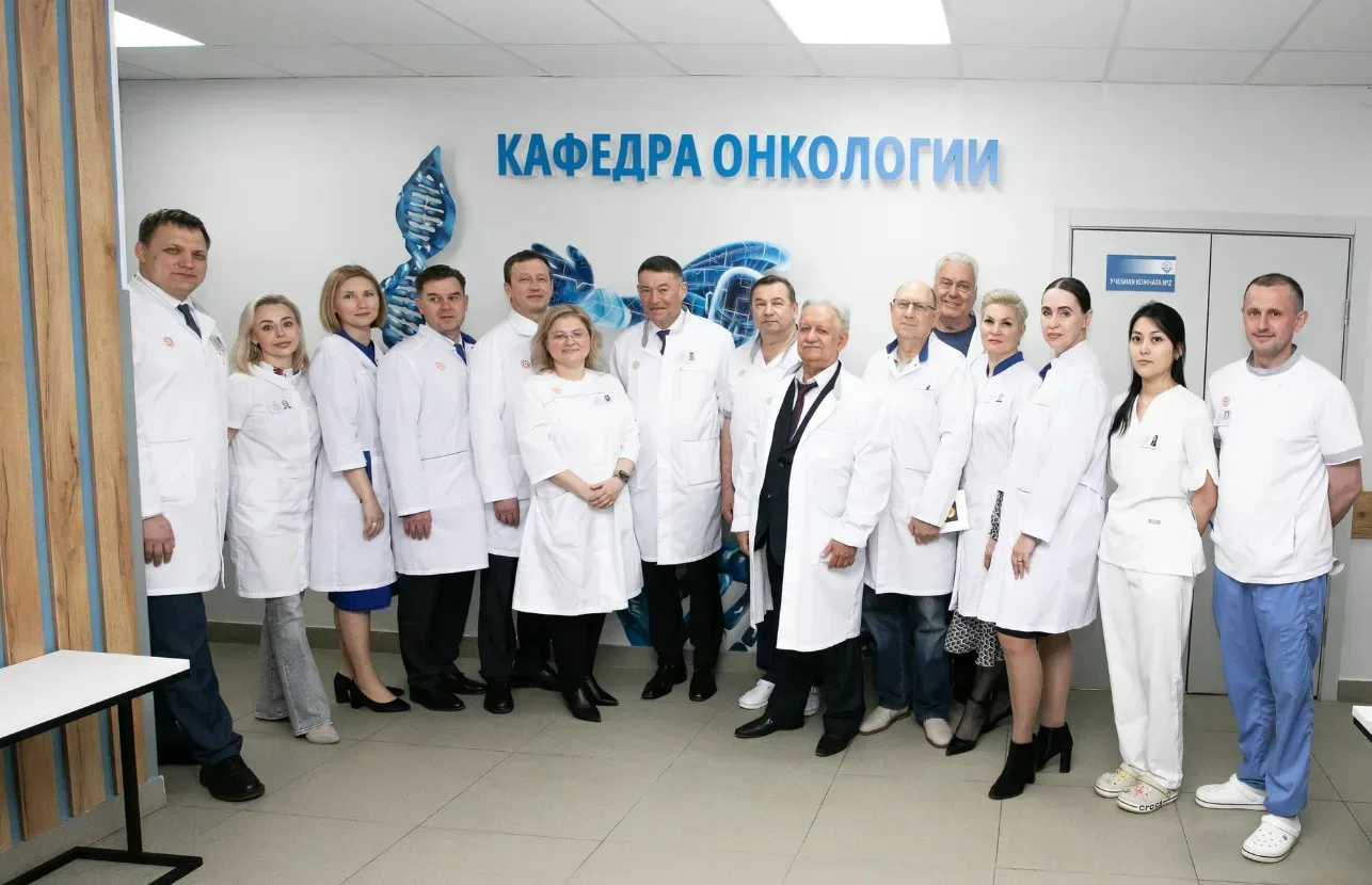 Академик Андрей Каприн высоко оценил уровень работы кафедры онкологии Оренбургского медуниверситета 