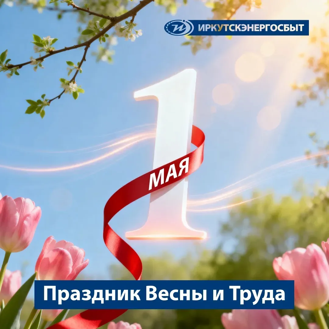 С 1 Мая! 🌸  Поздравляем с этим тёплым и светлым праздником весны и труда!  Пусть в вашем доме будет 