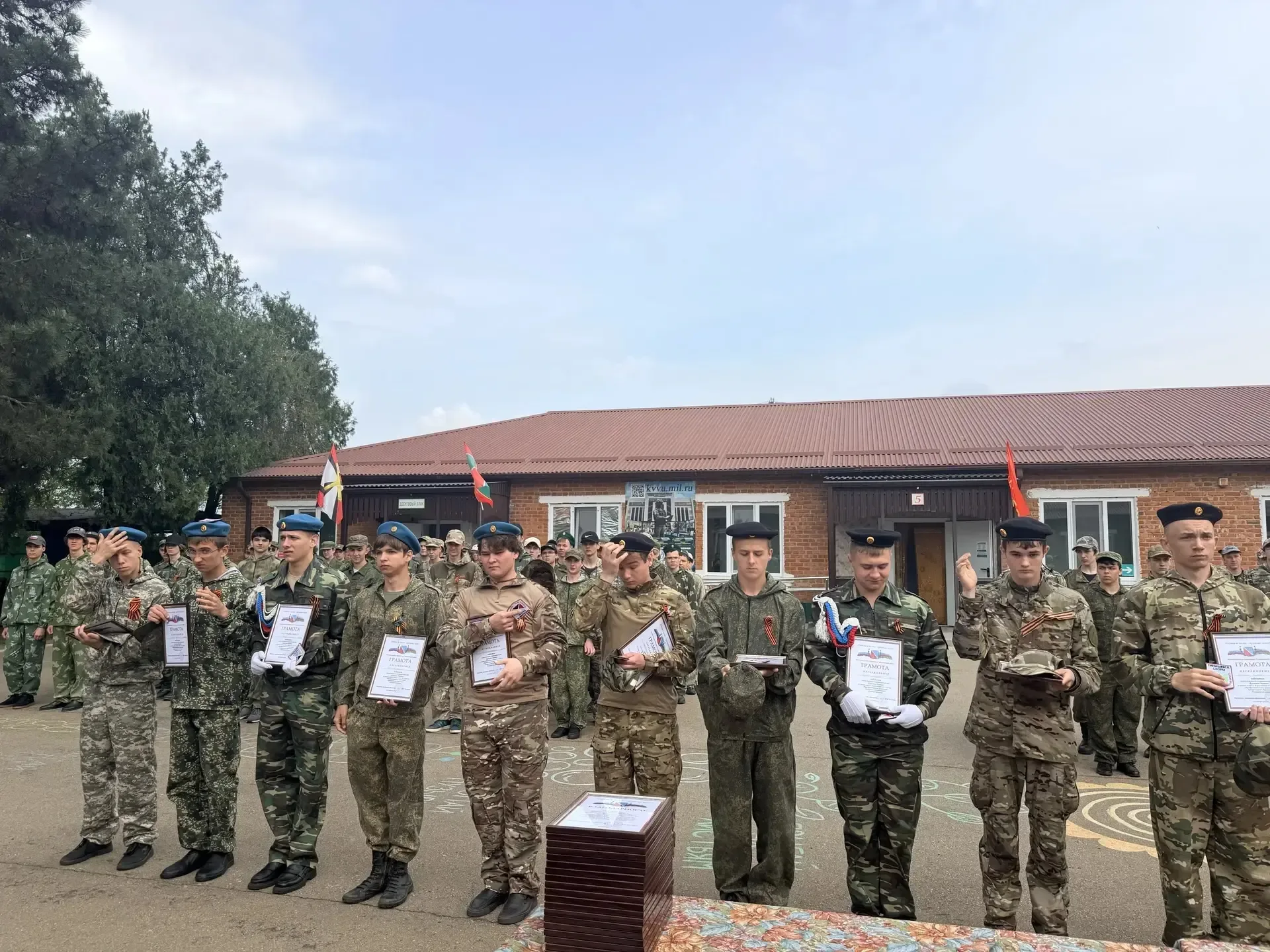 ЗАКРЫТИЕ ВОЕННО-ПОЛЕВЫХ СБОРОВ  ✏️16 мая состоялось торжественное закрытие военно-полевых сборов уча