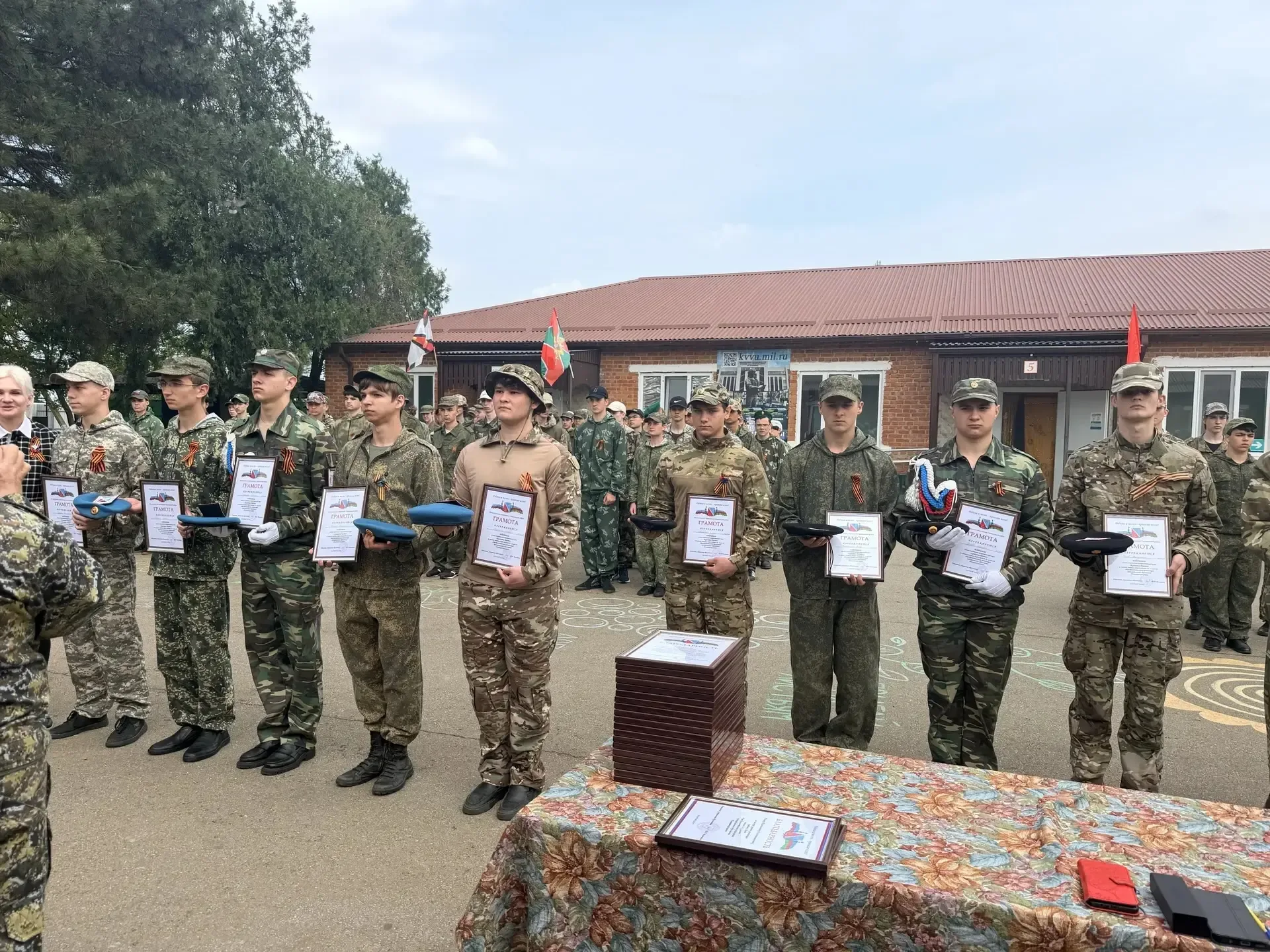 ЗАКРЫТИЕ ВОЕННО-ПОЛЕВЫХ СБОРОВ  ✏️16 мая состоялось торжественное закрытие военно-полевых сборов уча
