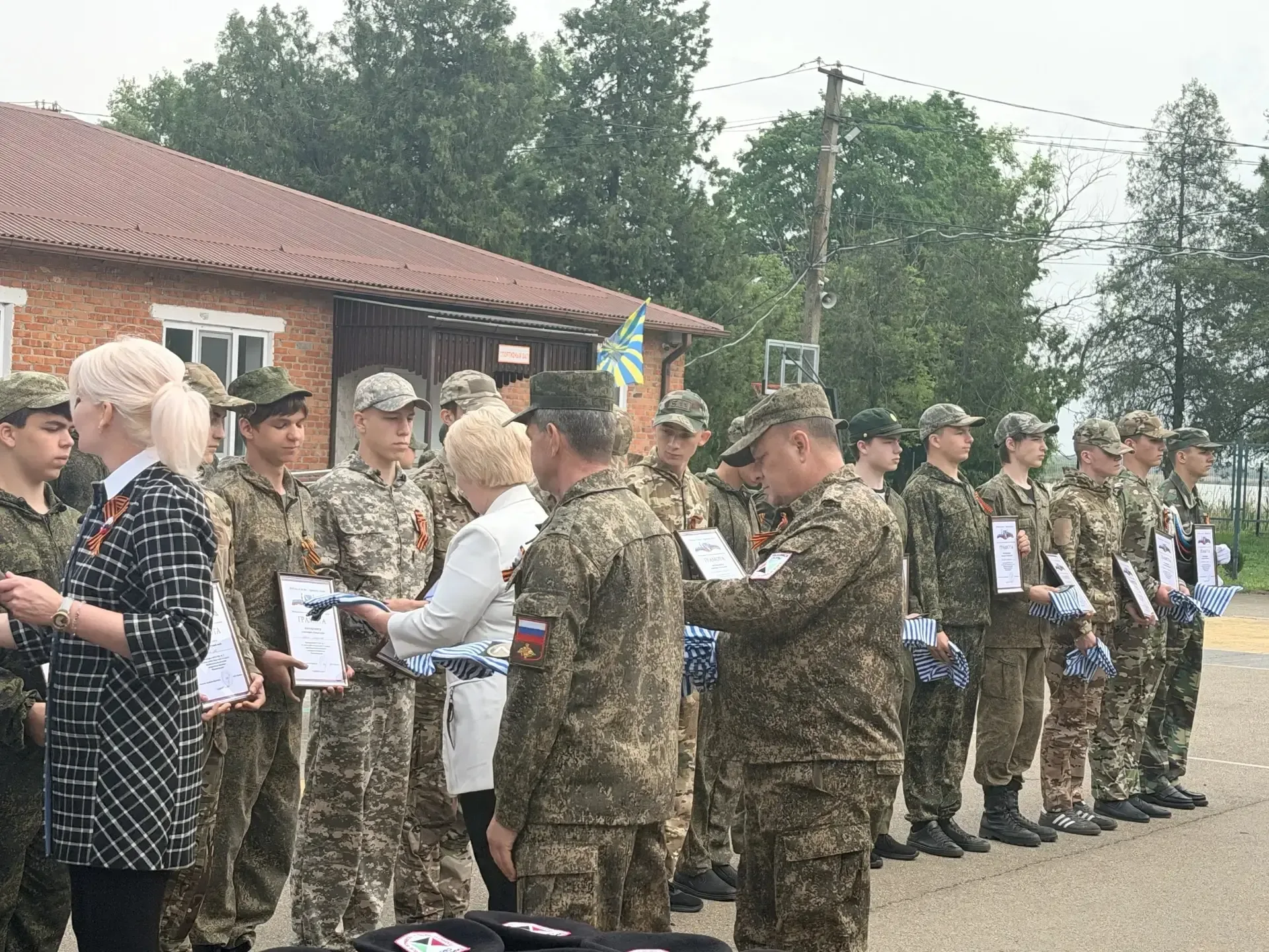 ЗАКРЫТИЕ ВОЕННО-ПОЛЕВЫХ СБОРОВ  ✏️16 мая состоялось торжественное закрытие военно-полевых сборов уча