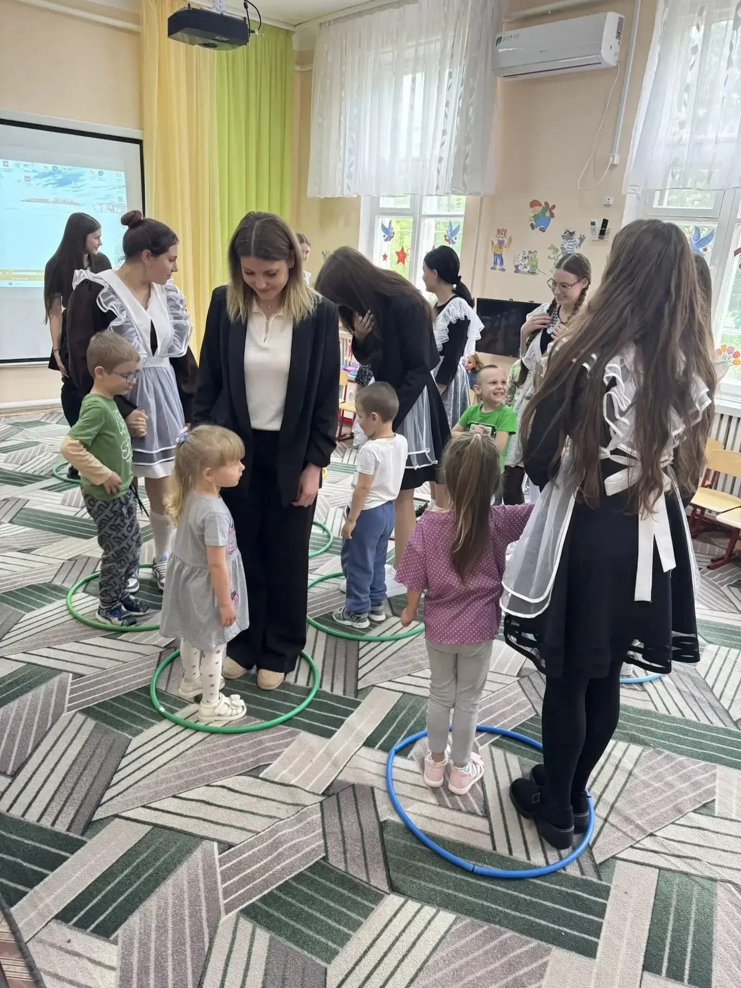 Выбор профессии начинается здесь: в гостях у дошкольников👶  Обучающиеся школы № 23 села Раздольное —