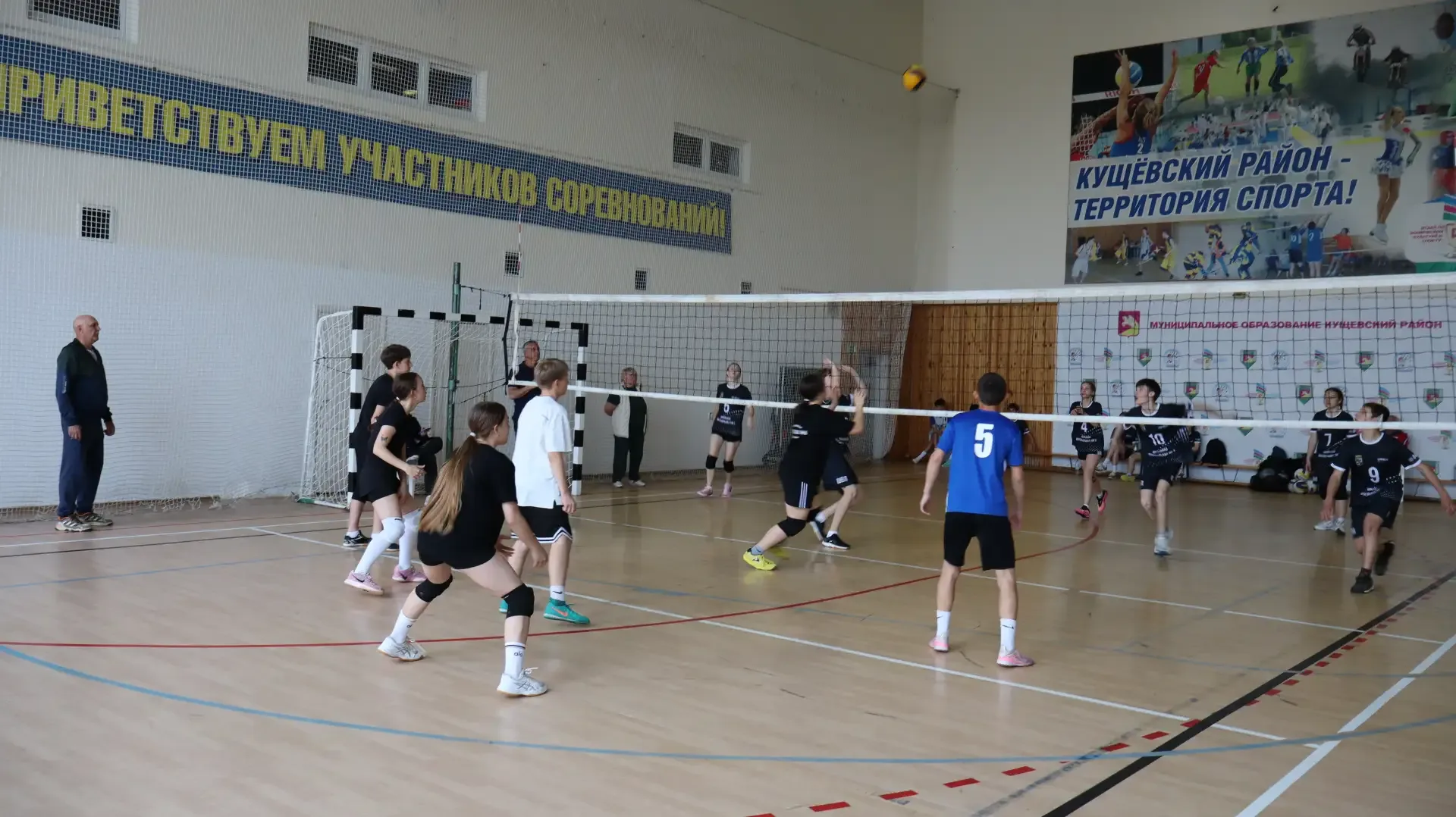 Сегодня в Кущёвском районе прошёл зональный этап спортивных игр школьников «Президентские спортивные