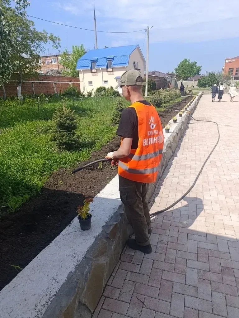 🌱 Зеленая Весна 2026: Аллея добра и красоты  Сегодня наши студенты приняли участие во Всероссийском 